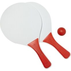 Gra zręcznościowa, tenis z nadrukiem Twojego logo, materiał: drewno, pp, tpr, mdf, kolor: czerwony Gra zręcznościowa, tenis z nadrukiem Twojego logo, materiał: drewno, pp, tpr, mdf, kolor: czerwony