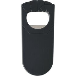Otwieracz do butelek "pięść" z nadrukiem Twojego logo, materiał: metal, plastik, kolor: czarny Otwieracz do butelek "pięść" z nadrukiem Twojego logo, materiał: metal, plastik, kolor: czarny