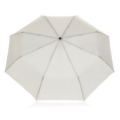 Parasol 21" Yara AWARE™ RPET z nadrukiem Twojego logo, materiał: włókno szklane, rpet, kolor: beżowy Parasol 21" Yara AWARE™ RPET z nadrukiem Twojego logo, materiał: włókno szklane, rpet, kolor: beżowy
