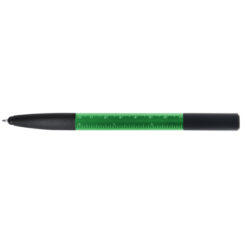 Długopis wielofunkcyjny, touch pen, stojak na telefon, czyścik do ekranu, linijka, śrubokręty | Tonu z nadrukiem Twojego logo, materiał: metal, plastik, kolor: zielony Długopis wielofunkcyjny, touch pen, stojak na telefon, czyścik do ekranu, linijka, śrubokręty | Tonu z nadrukiem Twojego logo, materiał: metal, plastik, kolor: zielony