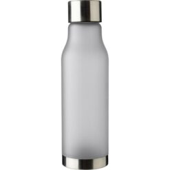 Butelka sportowa 600 ml RPET z nadrukiem Twojego logo, materiał: metal, stal nierdzewna, rpet, stal, kolor: biały