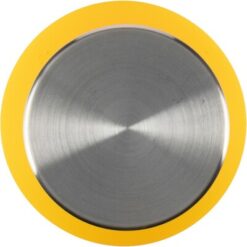 Butelka sportowa 600 ml RPET z nadrukiem Twojego logo, materiał: metal, stal nierdzewna, rpet, stal, kolor: żółty Butelka sportowa 600 ml RPET z nadrukiem Twojego logo, materiał: metal, stal nierdzewna, rpet, stal, kolor: żółty