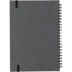 Notatnik ok. A5 z nadrukiem Twojego logo, materiał: skóra, papier, kolor: czarny Notatnik ok. A5 z nadrukiem Twojego logo, materiał: skóra, papier, kolor: czarny