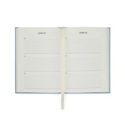 Notatnik, pamiętnik VINGA One Memory a Day z nadrukiem Twojego logo, materiał: papier, poliester, kolor: niebieski Notatnik, pamiętnik VINGA One Memory a Day z nadrukiem Twojego logo, materiał: papier, poliester, kolor: niebieski