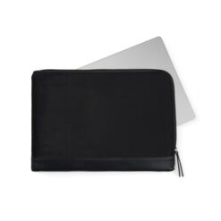 Pokrowiec na laptopa 14" VINGA Marlow, RPET z nadrukiem Twojego logo, materiał: poliester, kolor: czarny Pokrowiec na laptopa 14" VINGA Marlow, RPET z nadrukiem Twojego logo, materiał: poliester, kolor: czarny