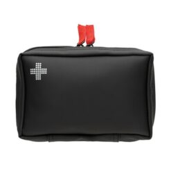 Apteczka, PU z recyklingu z nadrukiem Twojego logo, kolor: czarny