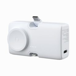 Power bank 5000 mAh Urban Vitamin San Diego z nadrukiem Twojego logo, kolor: biały