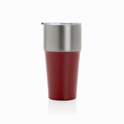 Kubek termiczny 500 ml Fluid z nadrukiem Twojego logo, materiał: stal nierdzewna, stal, as, kolor: czerwony Kubek termiczny 500 ml Fluid z nadrukiem Twojego logo, materiał: stal nierdzewna, stal, as, kolor: czerwony