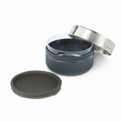 Lunchbox, pudełko śniadaniowe 750 ml Black+Blum z nadrukiem Twojego logo, materiał: szkło, kolor: srebrny Lunchbox, pudełko śniadaniowe 750 ml Black+Blum z nadrukiem Twojego logo, materiał: szkło, kolor: srebrny