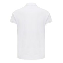 Damska koszulka polo Iqoniq Yosemite, tkanina pique z bawełny z recyklingu z nadrukiem Twojego logo, materiał: bawełna, kolor: biały Damska koszulka polo Iqoniq Yosemite, tkanina pique z bawełny z recyklingu z nadrukiem Twojego logo, materiał: bawełna, kolor: biały