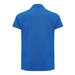 Damska koszulka polo Iqoniq Yosemite, tkanina pique z bawełny z recyklingu z nadrukiem Twojego logo, materiał: bawełna, kolor: niebieski Damska koszulka polo Iqoniq Yosemite, tkanina pique z bawełny z recyklingu z nadrukiem Twojego logo, materiał: bawełna, kolor: niebieski