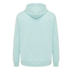 Bluza z kapturem i kieszeniami Iqoniq Yengo z bawełny z recyklingu z nadrukiem Twojego logo, materiał: bawełna, kolor: zielony Bluza z kapturem i kieszeniami Iqoniq Yengo z bawełny z recyklingu z nadrukiem Twojego logo, materiał: bawełna, kolor: zielony