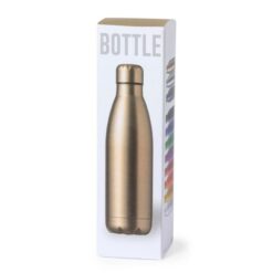 Butelka sportowa 790 ml z nadrukiem Twojego logo, materiał: stal nierdzewna, stal, kolor: złoty Butelka sportowa 790 ml z nadrukiem Twojego logo, materiał: stal nierdzewna, stal, kolor: złoty