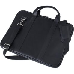 Torba na laptopa 15" z nadrukiem Twojego logo, materiał: metal, skóra, nylon, kolor: czarny