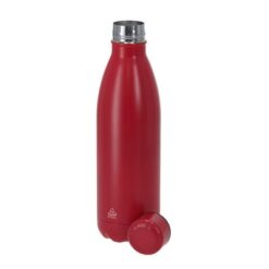 Butelka sportowa 790 ml ze stali nierdzewnej z recyklingu z nadrukiem Twojego logo, materiał: stal nierdzewna, stal, kolor: czerwony Butelka sportowa 790 ml ze stali nierdzewnej z recyklingu z nadrukiem Twojego logo, materiał: stal nierdzewna, stal, kolor: czerwony