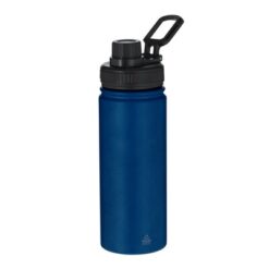 Butelka termiczna 550 ml z nadrukiem Twojego logo, materiał: stal nierdzewna, stal, kolor: granatowy