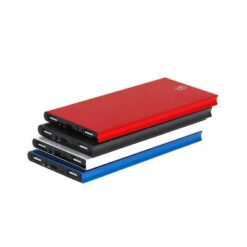 Power bank 8000 mAh z nadrukiem Twojego logo, materiał: aluminium, kolor: czarny Power bank 8000 mAh z nadrukiem Twojego logo, materiał: aluminium, kolor: czarny