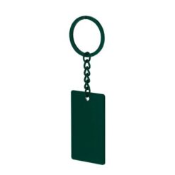 Brelok do kluczy z nadrukiem Twojego logo, materiał: stal nierdzewna, stal, kolor: zielony Brelok do kluczy z nadrukiem Twojego logo, materiał: stal nierdzewna, stal, kolor: zielony
