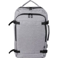 Plecak na laptopa 17" RPET z nadrukiem Twojego logo, materiał: poliester, rpet, pianka, epe, kolor: brązowy