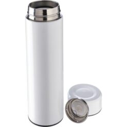 Termos 425 ml z nadrukiem Twojego logo, materiał: stal nierdzewna, stal, kolor: biały Termos 425 ml z nadrukiem Twojego logo, materiał: stal nierdzewna, stal, kolor: biały
