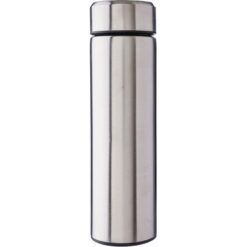 Termos 425 ml z nadrukiem Twojego logo, materiał: stal nierdzewna, stal, kolor: srebrny