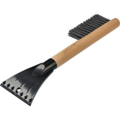 Skrobaczka i miotła do odgarniania śniegu z nadrukiem Twojego logo, materiał: plastik, pet, kolor: czarny Skrobaczka i miotła do odgarniania śniegu z nadrukiem Twojego logo, materiał: plastik, pet, kolor: czarny