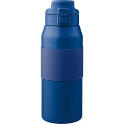 Butelka termiczna 800 ml z nadrukiem Twojego logo, materiał: pp, stal nierdzewna, silikon, stal, kolor: granatowy