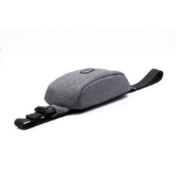 Saszetka zapinana w pasie BrandCharger Crosspack z nadrukiem Twojego logo, materiał: poliester, rpet, kolor: szary Saszetka zapinana w pasie BrandCharger Crosspack z nadrukiem Twojego logo, materiał: poliester, rpet, kolor: szary