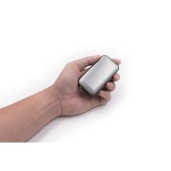 Głośnik bezprzewodowy BrandCharger Nano z nadrukiem Twojego logo, materiał: aluminium, pu, kolor: szary Głośnik bezprzewodowy BrandCharger Nano z nadrukiem Twojego logo, materiał: aluminium, pu, kolor: szary