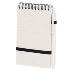 Zestaw biurowy, notes, kubek, długopis ze słomy pszenicznej z nadrukiem Twojego logo, materiał: pp, słoma pszeniczna, kolor: neutralny Zestaw biurowy, notes, kubek, długopis ze słomy pszenicznej z nadrukiem Twojego logo, materiał: pp, słoma pszeniczna, kolor: neutralny