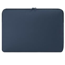 Pokrowiec na laptopa 15" z nadrukiem Twojego logo, materiał: pu, kolor: granatowy Pokrowiec na laptopa 15" z nadrukiem Twojego logo, materiał: pu, kolor: granatowy