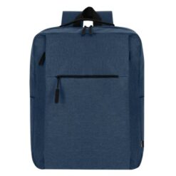 Plecak na laptopa 15" RPET z nadrukiem Twojego logo, materiał: poliester, rpet, kolor: granatowy