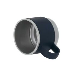 Kubek 140 ml ze stali nierdzewnej z recyklingu z nadrukiem Twojego logo, materiał: pp, stal nierdzewna, stal, kolor: granatowy