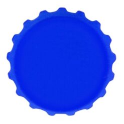 Kapsel do butelek z nadrukiem Twojego logo, materiał: silikon, kolor: niebieski