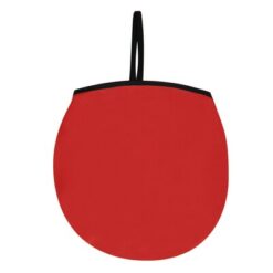 Osłona przeciwsłoneczna do samochodu, składana z nadrukiem Twojego logo, materiał: poliester, kolor: czerwony Osłona przeciwsłoneczna do samochodu, składana z nadrukiem Twojego logo, materiał: poliester, kolor: czerwony