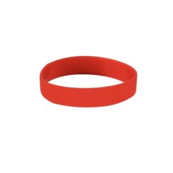 Bransoletka, rozmiar dziecięcy z nadrukiem Twojego logo, materiał: silikon, kolor: czerwony Bransoletka, rozmiar dziecięcy z nadrukiem Twojego logo, materiał: silikon, kolor: czerwony