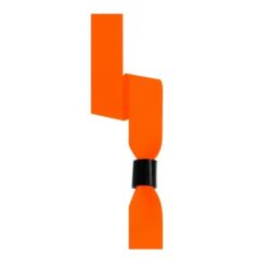 Bransoletka z nadrukiem Twojego logo, materiał: plastik, poliester, kolor: pomarańczowy