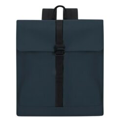 Plecak na laptopa 14" z nadrukiem Twojego logo, materiał: pu, kolor: granatowy Plecak na laptopa 14" z nadrukiem Twojego logo, materiał: pu, kolor: granatowy
