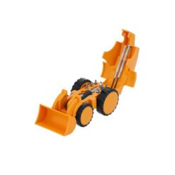 Zestaw narzędzi "koparka" z nadrukiem Twojego logo, materiał: plastik, kolor: pomarańczowy Zestaw narzędzi "koparka" z nadrukiem Twojego logo, materiał: plastik, kolor: pomarańczowy