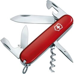 Narzędzie wielofunkcyjne Victorinox Spartan z nadrukiem Twojego logo, materiał: metal, stal nierdzewna, stal, kolor: czerwony