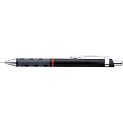 Ołówek mechaniczny ABS rOtring Tikky z nadrukiem Twojego logo, materiał: metal, plastik, guma, kolor: czarny