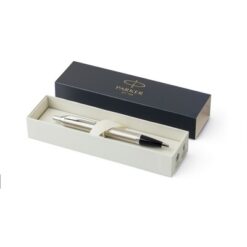 Długopis Parker IM z nadrukiem Twojego logo, materiał: metal, kolor: srebrny Długopis Parker IM z nadrukiem Twojego logo, materiał: metal, kolor: srebrny