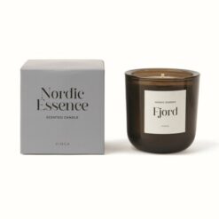 Świeczka zapachowa VINGA Nordic, duża z nadrukiem Twojego logo, materiał: szkło, kolor: brązowy Świeczka zapachowa VINGA Nordic, duża z nadrukiem Twojego logo, materiał: szkło, kolor: brązowy