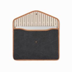 Pokrowiec na laptopa 14" VINGA Bosler z nadrukiem Twojego logo, materiał: poliester, płótno, kolor: czarny