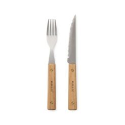 Sztućce grillowe 8 el. VINGA Paso z nadrukiem Twojego logo, materiał: stal nierdzewna, stal, kolor: brązowy Sztućce grillowe 8 el. VINGA Paso z nadrukiem Twojego logo, materiał: stal nierdzewna, stal, kolor: brązowy