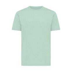 Lekka koszulka Iqoniq Sierra, bawełna z recyklingu z nadrukiem Twojego logo, materiał: bawełna, kolor: zielony