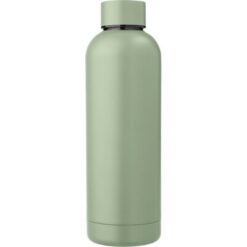 Butelka termiczna 500 ml ze stali nierdzewnej z recyklingu z nadrukiem Twojego logo, materiał: plastik, stal nierdzewna, stal, kolor: zielony pastelowy