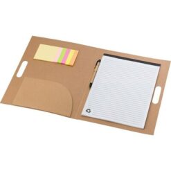 Teczka konferencyjna ok. A4 z notatnikiem, karteczki samoprzylepne, długopis z nadrukiem Twojego logo, materiał: plastik, karton, papier, kolor: neutralny Teczka konferencyjna ok. A4 z notatnikiem, karteczki samoprzylepne, długopis z nadrukiem Twojego logo, materiał: plastik, karton, papier, kolor: neutralny