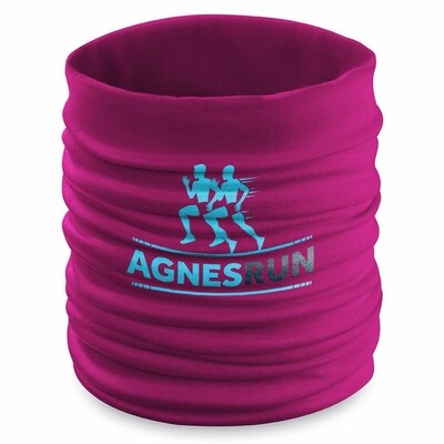 Osłona na twarz i szyję, komin z nadrukiem Twojego logo, materiał: poliester, kolor: fuksja Osłona na twarz i szyję, komin z nadrukiem Twojego logo, materiał: poliester, kolor: fuksja