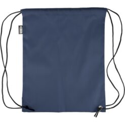 Worek ze sznurkiem z nadrukiem Twojego logo, materiał: poliester, rpet, kolor: niebieski Worek ze sznurkiem z nadrukiem Twojego logo, materiał: poliester, rpet, kolor: niebieski